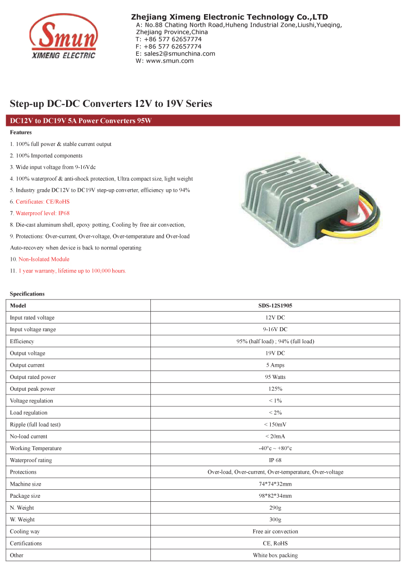 SDS-12S1905