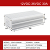 12V 至 36V 1A 至 30A IP68 非隔离 DC-DC 汽车电源升压转换器