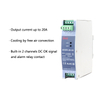 XDDR-20/DRDN-20 20A 导轨式冗余模块 12V/24V/48V 支持 1+1 和 N+1 冗余系统
