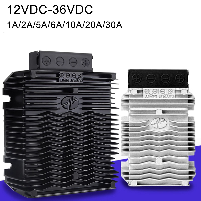 12V 至 36V 1A 至 30A IP68 非隔离 DC-DC 汽车电源升压转换器