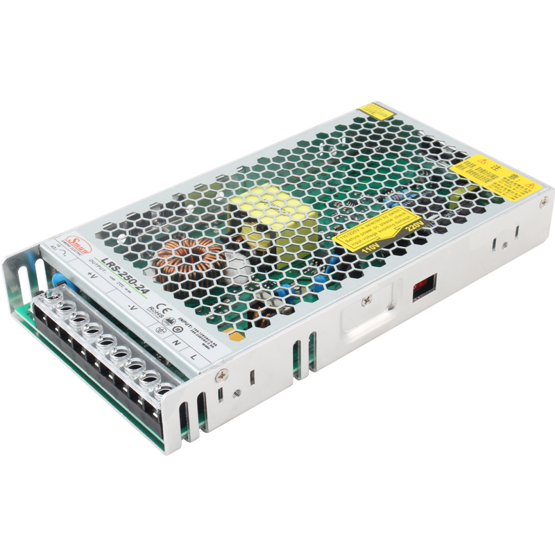 LRS 系列 35W 至 600W 薄型封闭式开关电源 