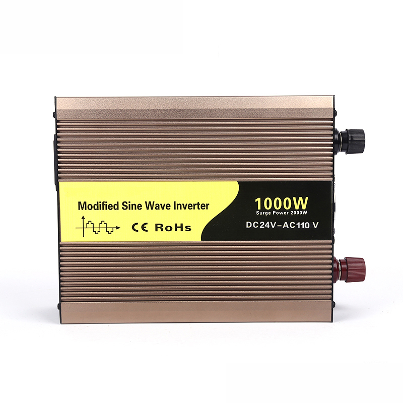 1000W DC12V/24V/48V转110VAC/220VAC改装车载电源逆变器