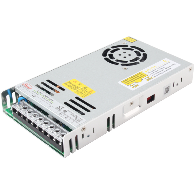 LRS 系列 35W 至 600W 薄型封闭式开关电源 
