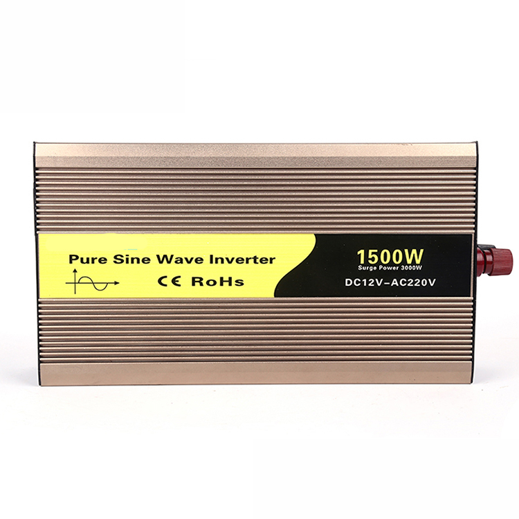 1500W 12VDC/220VAC 50/60Hz 纯正弦波车载逆变器 