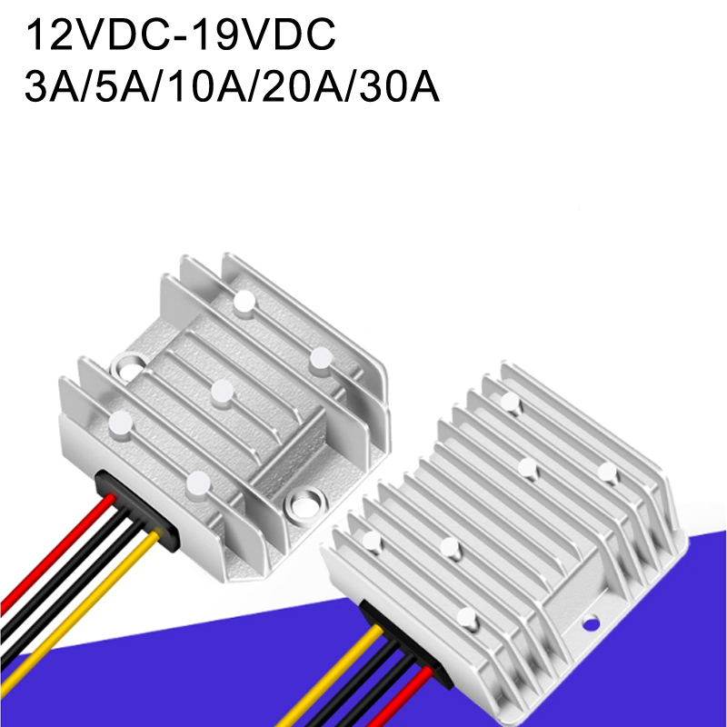 12V 至 19VDC 3A 至 30A 非隔离 IP68 高效防水 DC-DC 转换器 