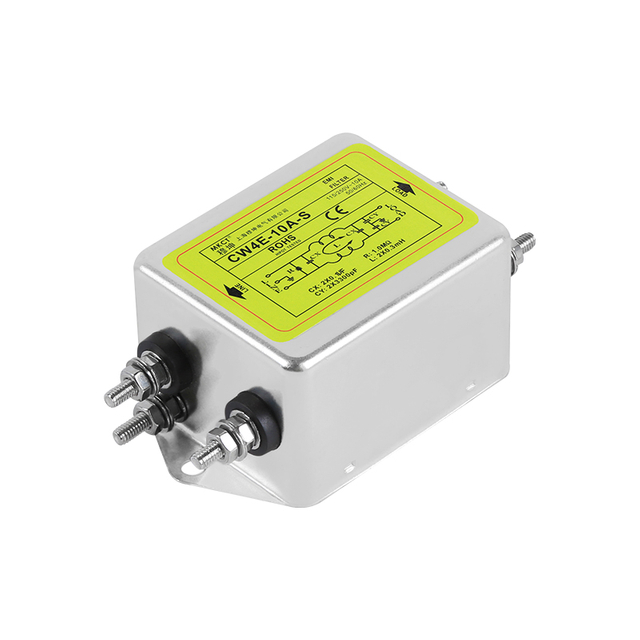 螺栓连接 250VAC 单相 50/60Hz 380VAC 三相 EMI 抗干扰滤波器