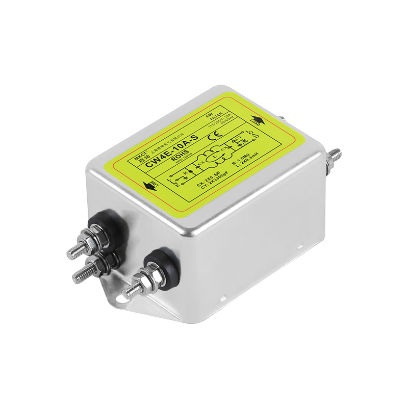 螺栓连接 250VAC 单相 50/60Hz 380VAC 三相 EMI 抗干扰滤波器