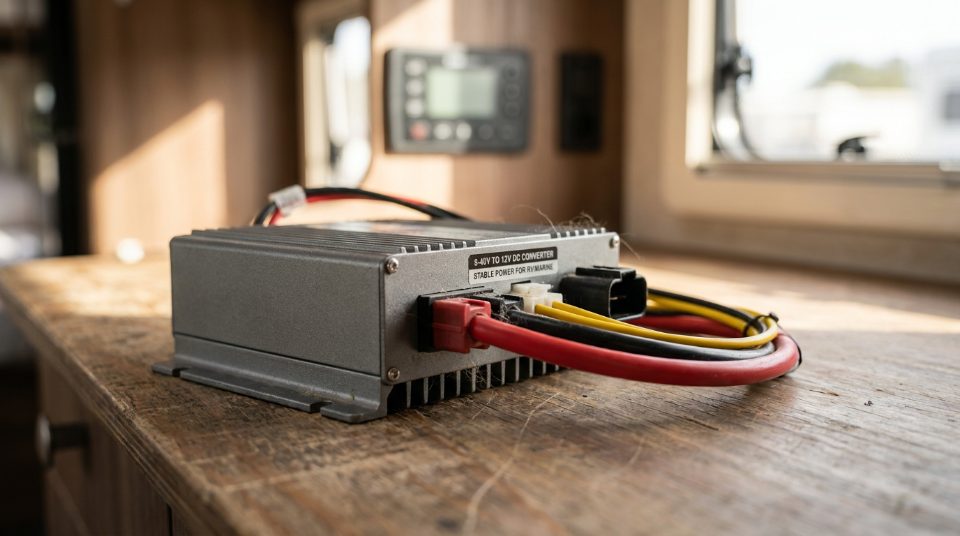 为什么您的房车和船舶设置需要 8-40v 至 12v 升压降压转换器
